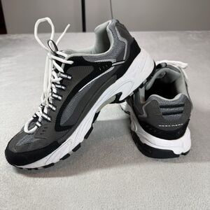 Skechers Stamina Cutback 51286EW Men's SZ 9 Shoes Gray Athletic Sneakers Dad